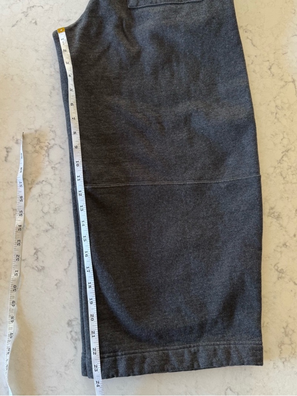 COS Cotton Wide-Leg Barrel Joggers XS Charcoal Grey - Picture 8 of 9